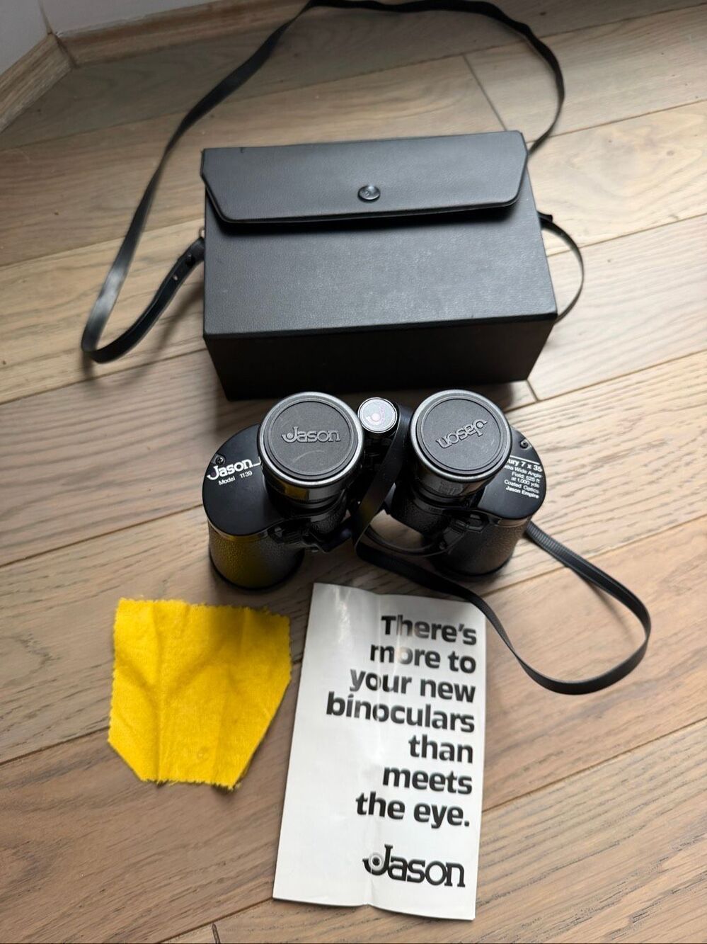 Vintage Jason Model 1139 Binoculars with case in great shape!